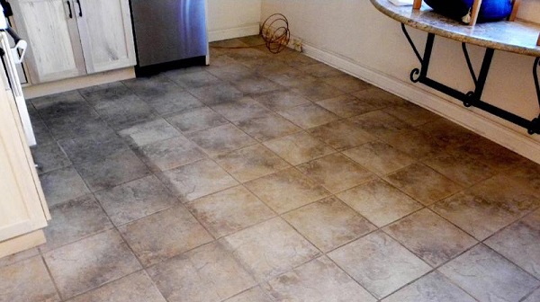 Before Tile Cleaning